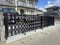 防犯性を高めてくれる伸縮門扉