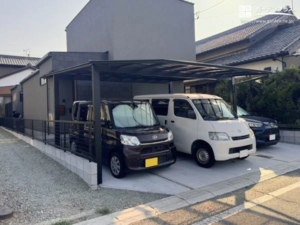 暮らしやすさと安心感を両立したシンプルで上質な新築外構