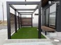 お手入れしやすく、いつでもくつろげるお庭