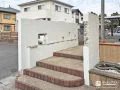 門塀の裏まで綺麗に塗装