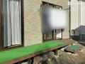 日常の洗濯物干しや、ちょっとしたくつろぎの場として活躍するデッキ