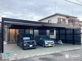 ラグジュアリーな空間が広がるカーポートの設置工事