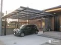側面支持タイプのスタイリッシュなカーポート