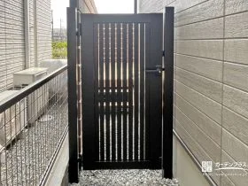 お庭の不審者侵入対策[施工後]