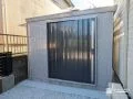 収納力をしっかり確保できるよう工夫したガレージ