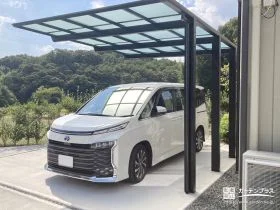 日差しに配慮するカーポート[施工後]