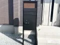 宅配ボックス付きの便利な機能門柱