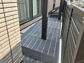 便利で心地よいデッキスペース[施工後]