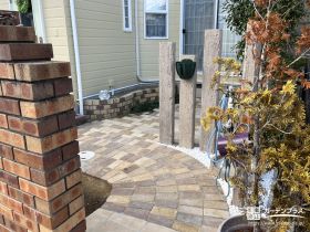 お孫さんを迎える庭リフォーム。安心をかたちにする外構リフォーム工事