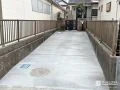 凹凸がなくどなたでも安心して通行できる玄関アプローチ工事