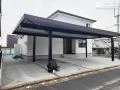 3台分の広さで整えた駐車スペース