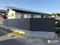 通り沿いでも安心して過ごせる、快適なお庭