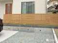 目隠しフェンス正面