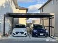 柱の位置を考慮し敷地を最大限に有効活用したカーポート設置工事