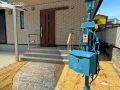 ヨーロッパの街角を思わせる機能門柱