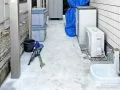 犬走りへの土間コンクリート打設で実用性を高めたリフォーム工事
