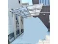 サイクルポートとしてもお使いいただけるカーポートの設置工事