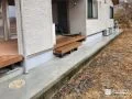 お庭周りへの土間コンクリート打設で草むしりから解放された工事