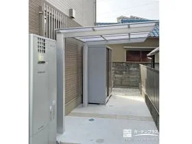 お子様連れでのお出かけ時も快適な駐輪スぺースリフォーム工事