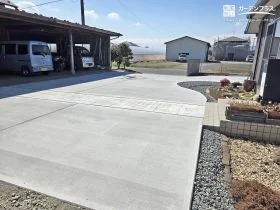 雑草・ぬかるみゼロへ。すっきり快適コンクリートの舗装工事