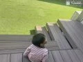 人工芝×ウッドデッキで家族が集まるお庭へリフォーム工事