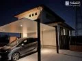 夜の安心と美しさを備えた、ゆとりのカースペース