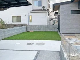 仕上げは自分たちで。楽しみ広がる庭づくり[施工後]