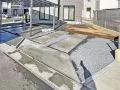 増えたお車にも対応する駐車スペース拡張工事
