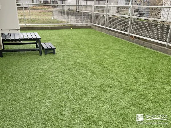 愛犬がのびのび遊べるドッグランのリフォーム工事