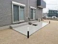 季節の変化を身近に感じられる手入れしやすいタイルデッキ