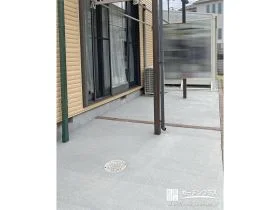 掃き出し窓前の雑草対策[施工後]