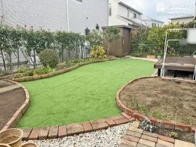 庭いじりが負担なく楽しめるお庭リフォーム工事