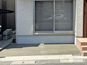 お手入れ不要で使いやすいお庭へ生まれ変わるコンクリート工事