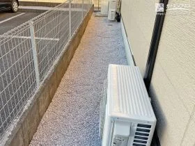 犬走りを清潔に保つコツ[施工後]