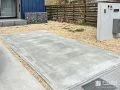 土間コンクリートを打設し駐車スペースを拡張