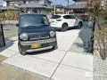 快適な駐車スペースと雨の日も安心なテラス屋根の設置工事