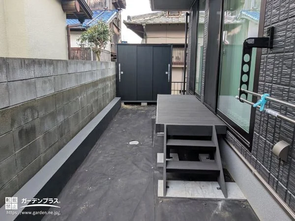 心地よい庭時間が楽しめる空間