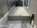 お手入れもしやすいスタイリッシュなタイルデッキ