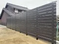 お庭で過ごす際も周囲が気にならない目隠しフェンス