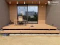 ウッドデッキを中心に家族がくつろげる新築外構