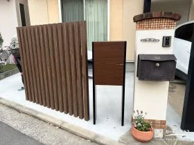 植栽スペースをすっきり整え、暮らしにフィットする門周り[施工後]