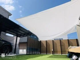 家族で過ごすひとときにもぴったりのお庭[施工後]