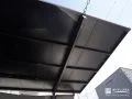 ブラックポリカーボネート屋根