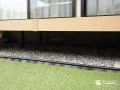 ウッドデッキ下の雑草対策