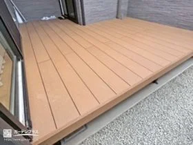 外と内をゆるやかにつなぐウッドデッキ[施工後]