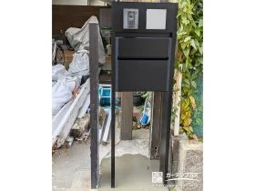 経年劣化していた機能門柱を一新した安心して使える玄関前工事