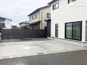 メンテナンス性に配慮したシンプル設計の新築外構