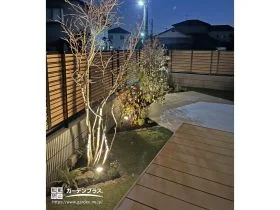 光がつくる、やすらぎのナイトガーデン[施工後]
