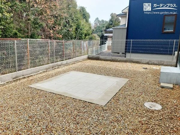 家族で楽しむBBQテラス付きのお庭へリフォーム工事