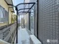テラス屋根を設置し雨の日も洗濯物干しを可能に